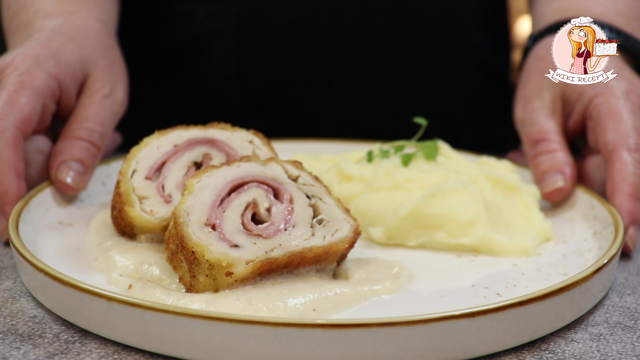 рулетики из курицы с начинкой